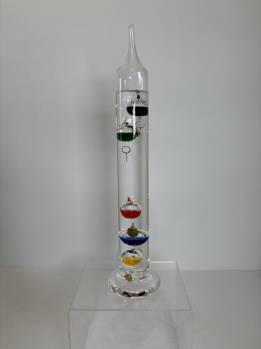 Large galileo thermometer 28cm - galileo,
