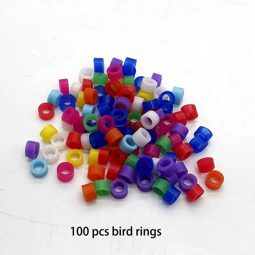 100pcs bird ring leg - bird,