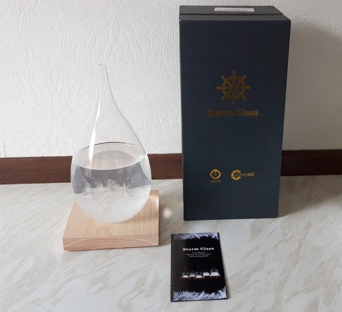 Storm glass ornament home - glass,