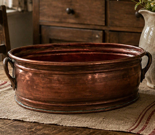 Vintage copper pan - pan, with