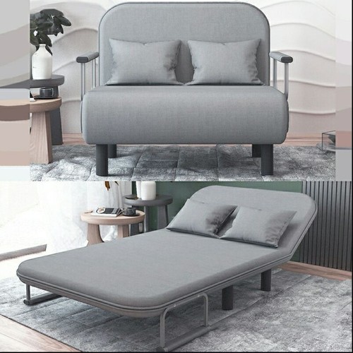 Double fabric sofa bed sleeper - sofa,