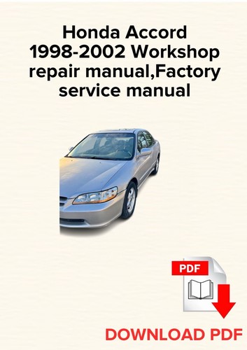 Honda accord 1998 2002 - honda, 1998-2002