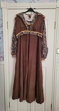 Medieval Style Dress Costume Womens 14/16