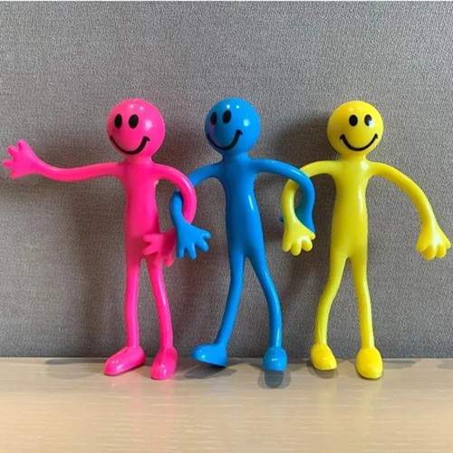 Bendable smiler man - bendable, bendy