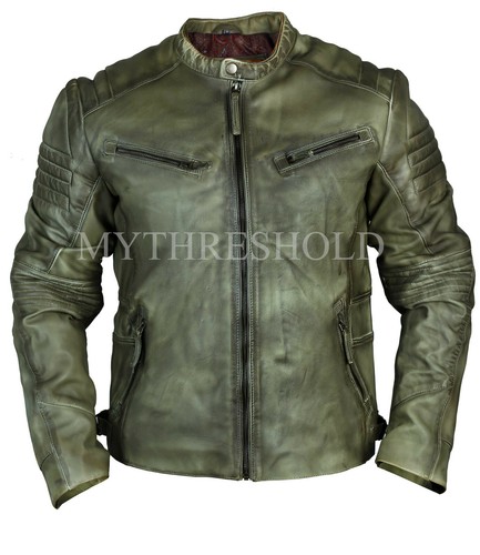 Mens vintage motorcycle cafe - vintage,