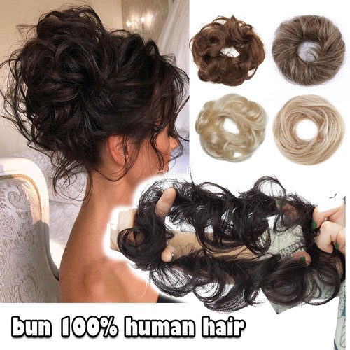 Large messy bun scrunchie - messy,