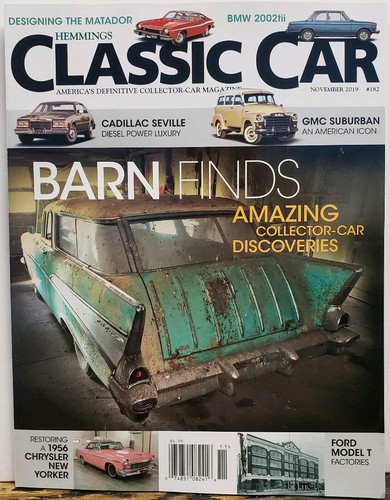 Hemmings classic car - nov, 2019