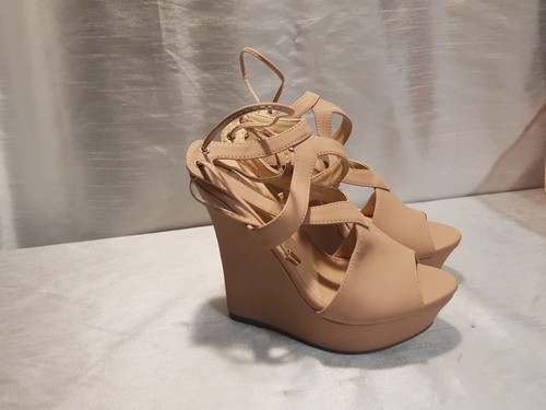 Platform shoe number beige - platform,