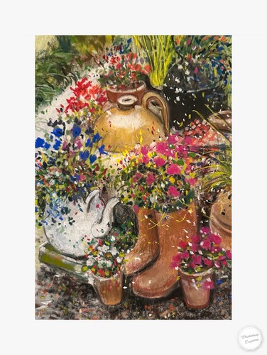 Garden pots with - pots,