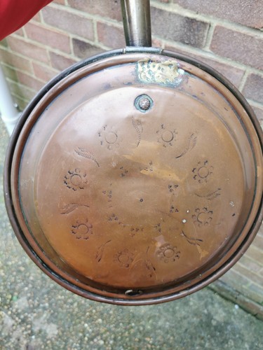 Vintage copper brass bed - copper,