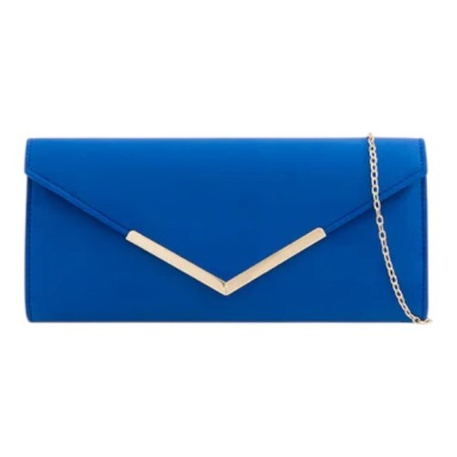 Ladies plain faux suede - ladies, clutch