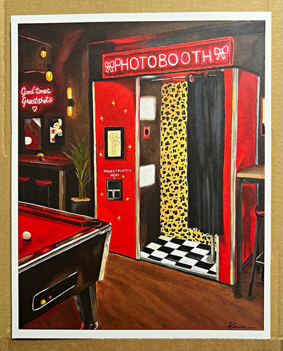 25cm 20cm photobooth oil - photobooth,