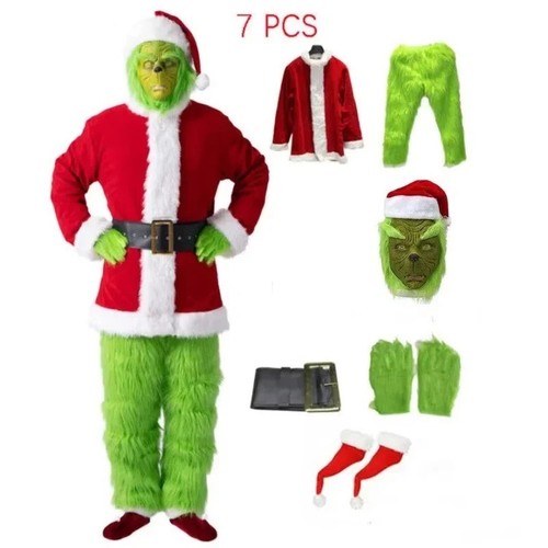Christmas green hair - christmas,