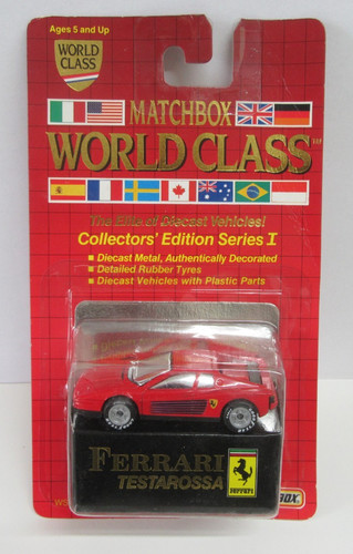 Matchbox ferrari testarossa - matchbox,