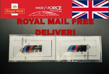 2x BMW M Sport Emblem Gloss