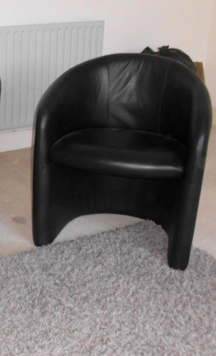 Black tub chair only - 1, [2