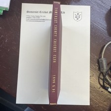 Somerset County Cricket Club 1890/91 Yearbook -Rebind