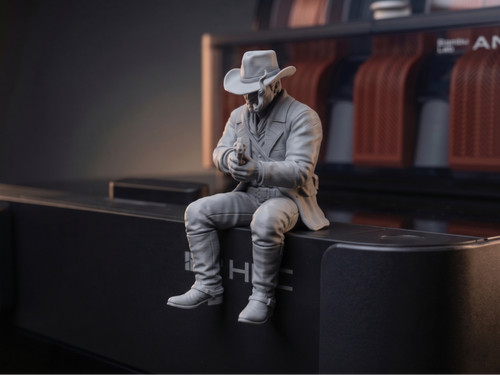 Arthur morgan sitting - sitting, red