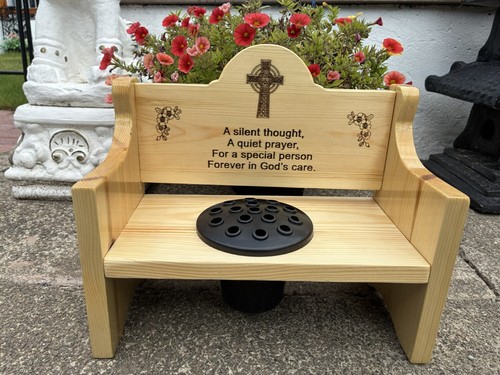 New memorial bench engraved - new,