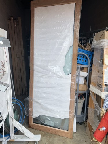 8ft exterior door fixed - 8ft, door/fixed