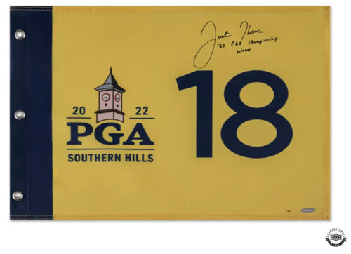 Justin thomas autographed - justin,