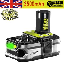 For Ryobi 18V One Plus 3.5Ah Lithium Battery RB18L50 RB18L40 P104 P105 P108 P780