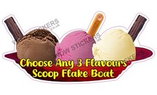 Ice cream van sticker - any, 3