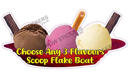 Ice cream van sticker - , any