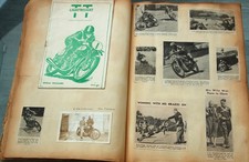 1938 Isle of Man TT  Motorcycle Races Scrapbook & 4 x  TT  Programmes Ulster G P