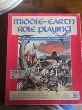 MERP Middle Earth Role Playing Box & Rulebook 