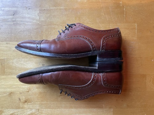 Loake men brown leather - brown,