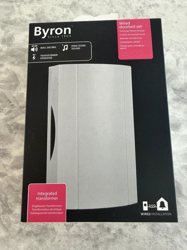 Byron wired doorbell chime - wired,