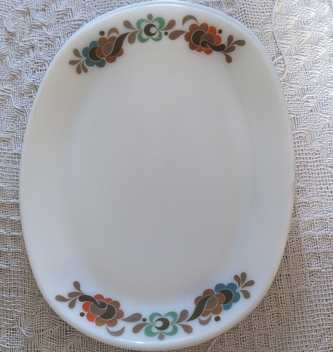 Pyrex serving plate smooth - pyrex,
