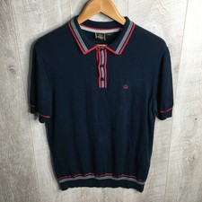 Merc London blue polo shirt