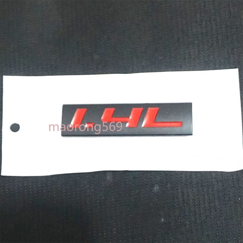 Matte black red 4l metal - 1x,