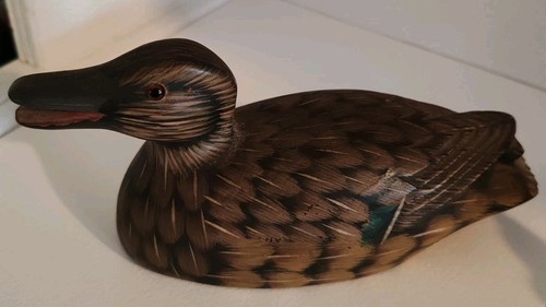 Vintage large carved - large, painted