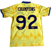 RARE MULTI SIGNED LEEDS UTD