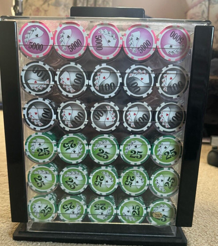 Professional poker chip set - professional,