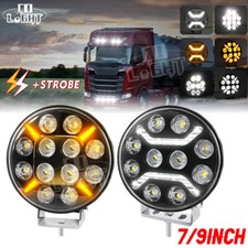 7"/9" Round Full Led Spot Fog