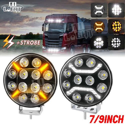 Round full led spot - full,