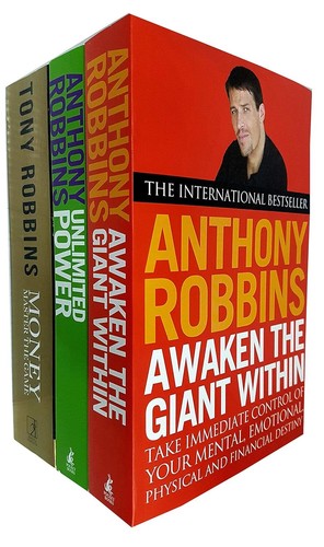 Tony robbins books - tony, 3