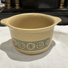 Vintage Retro Kiln Craft Bacchus Small Casserole Dish 70s No Lid Homeware