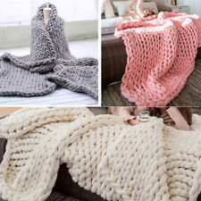 Sofa Blanket Fluffy Chunky