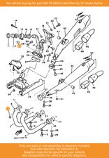 YAMAHA Nut, 90179-08442 OEM