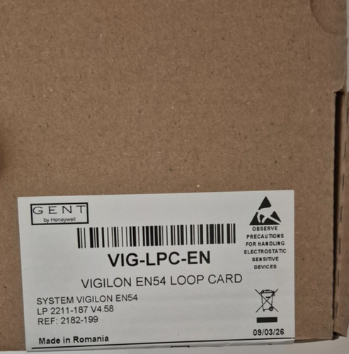 Honeywell gent vigilon - vigilon, loop