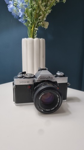 Minolta 35mm film camera - minolta, xg-9