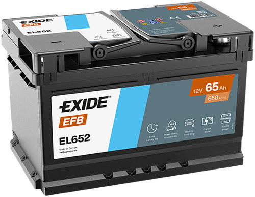 Battery exide el652 for - el652,