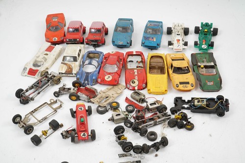 Scalextric vintage cars job - scalextric,