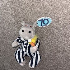 SILENT NIGHT Hippo Plush Soft