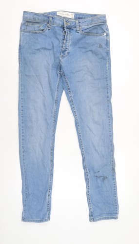 Topman mens blue cotton blend - topman,